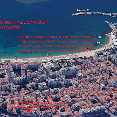 Charming Family 2br - Prime Location, Walk To & Shopping - Totolulu Charming Cheminee * Cannes