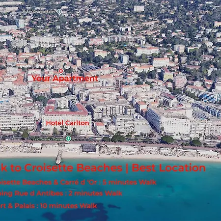Charming Family 2br - Prime Location, Walk To & Shopping - Totolulu Charming Cheminee * Cannes